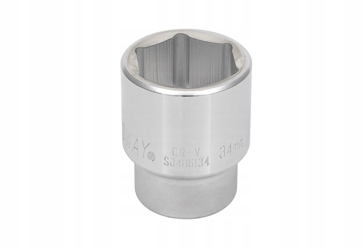 Jonnesway Dopsleutel 3/4" 34mm Zeskant - Hoge Kwaliteit
