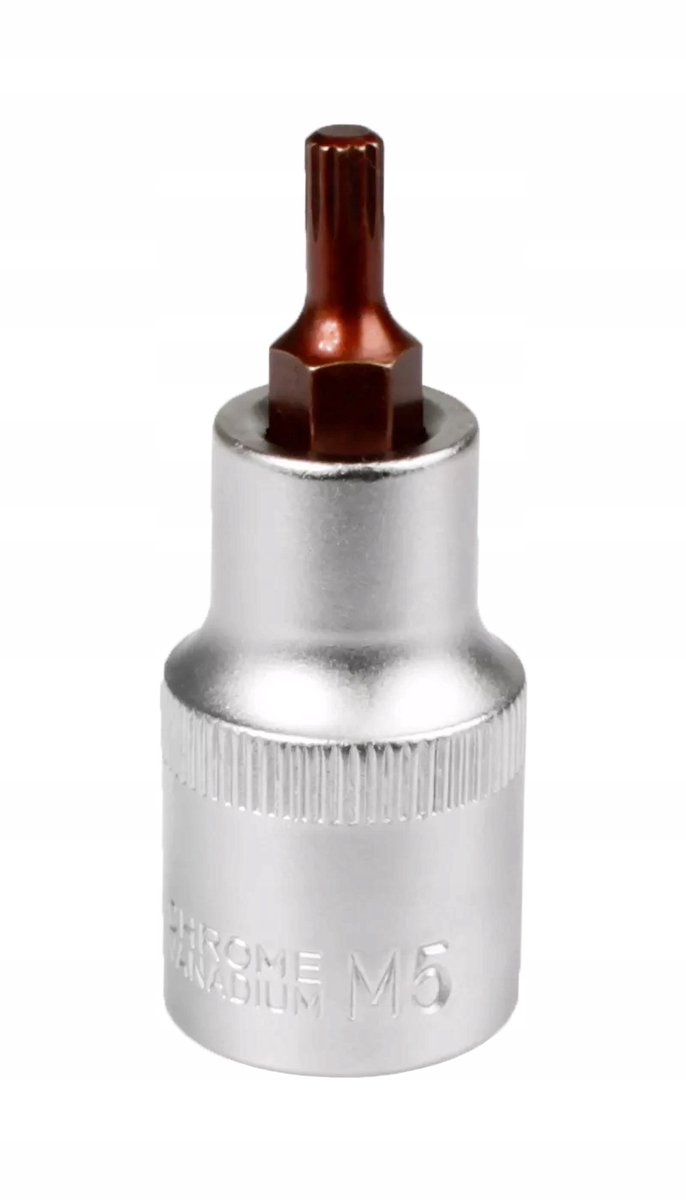 MJW Spline Dop 1/2" Bit M5 - Kracht en Precisie
