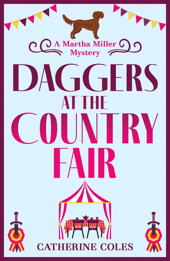 The Martha Miller Mysteries 2 - Daggers at the Country Fair - cover