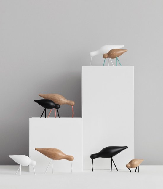 Normann Copenhagen Shorebird L - Kunst - zwart