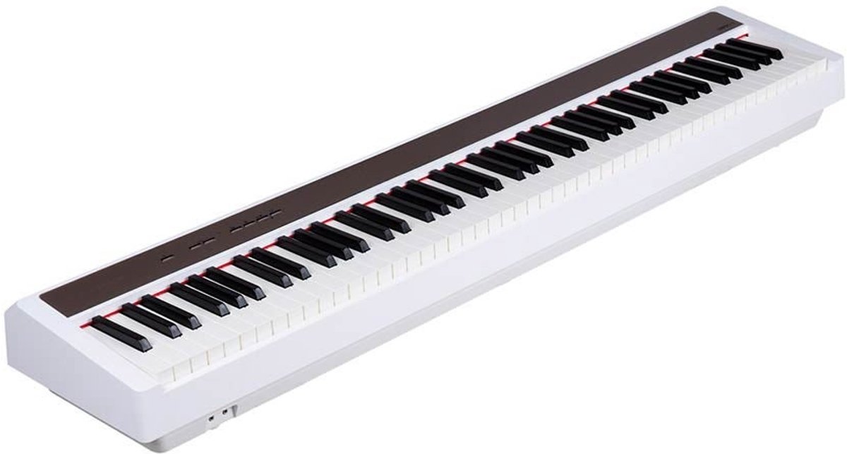 Digitale piano - NUX NPK10/WH - 88 gewogen toetsen - Hamermechaniek - Wit