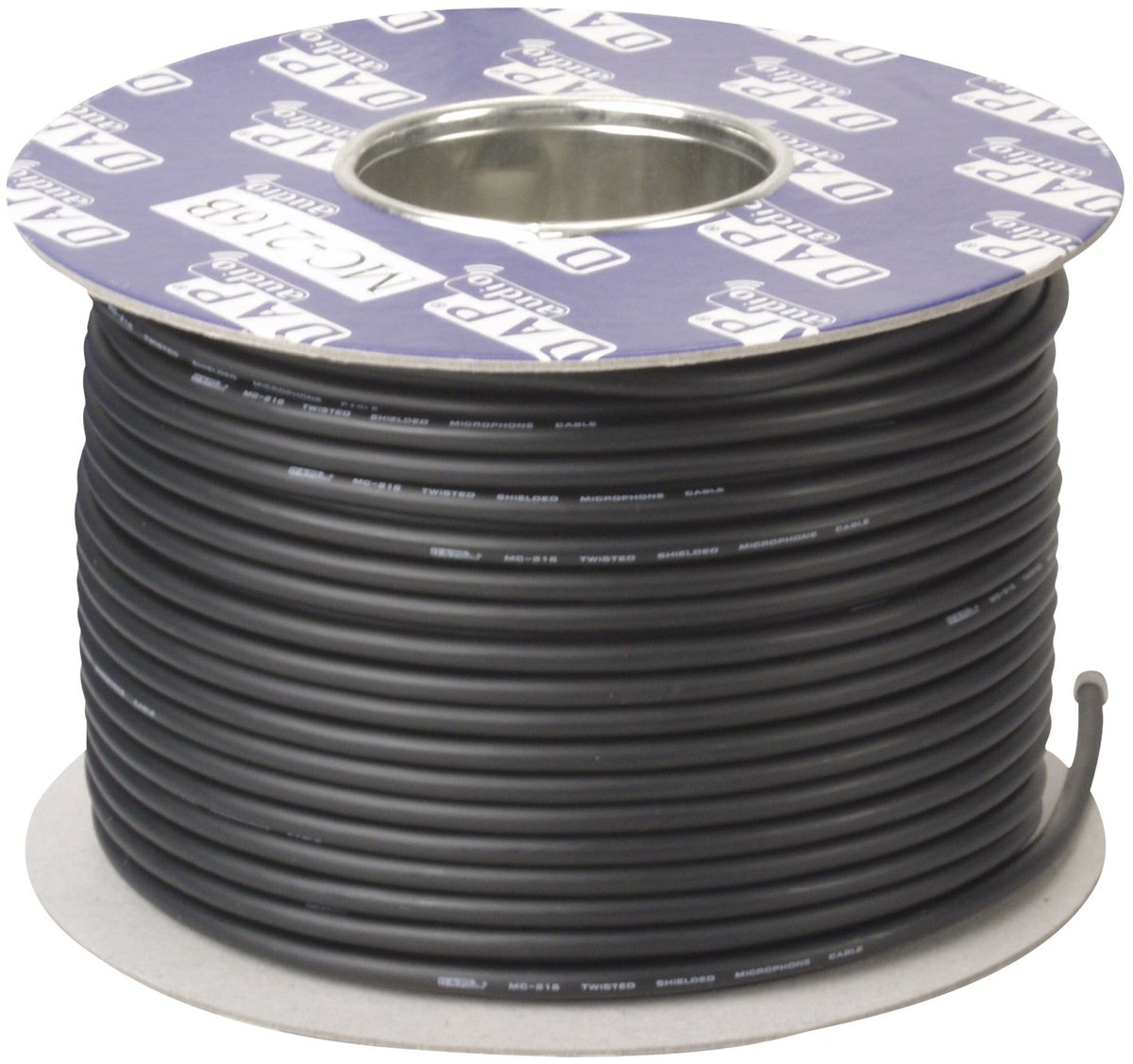 DAP MC-216B audiokabel, 2x 0.1 mm², ø 6 mm, 100 m