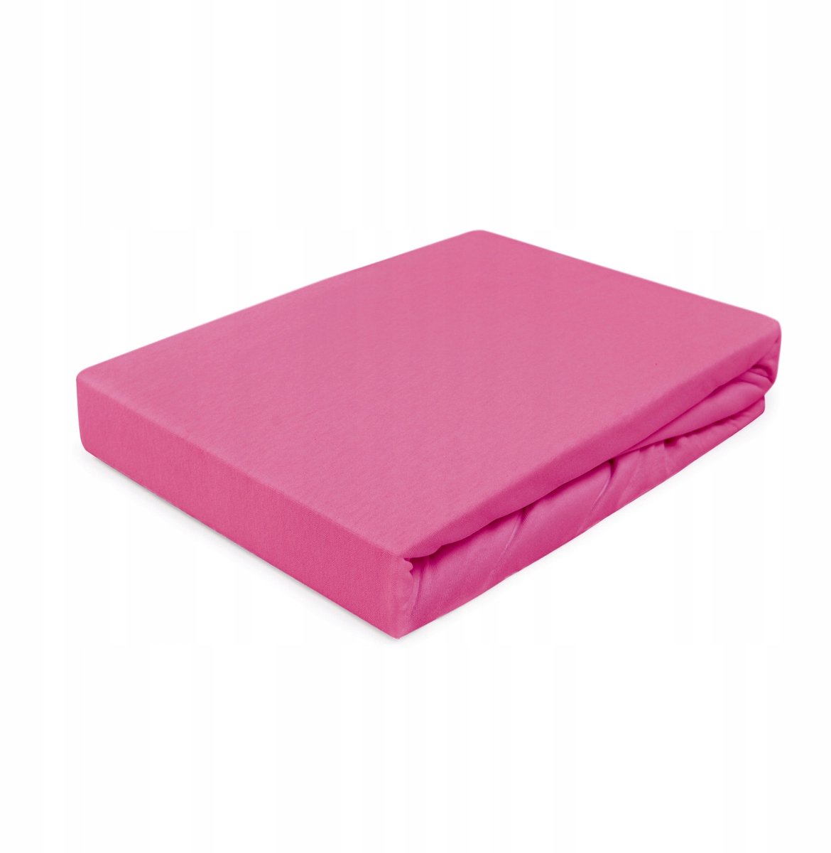 Jersey Hoeslaken met Elastiek 90x200cm - Fuchsia