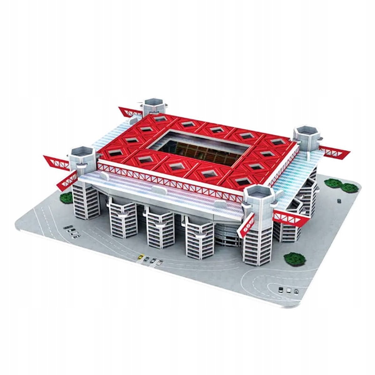 San Siro AC Milan 3D Voetbalstadion Puzzel