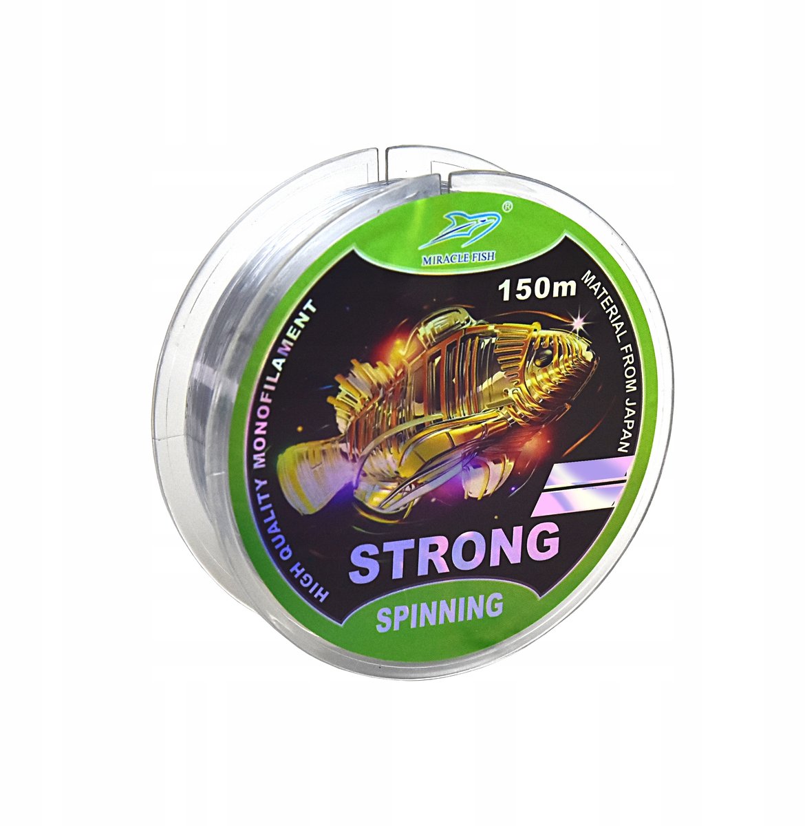 Miracle Fish Spinning Vislijn 0.16mm 150m 6kg - Sterk & Zacht