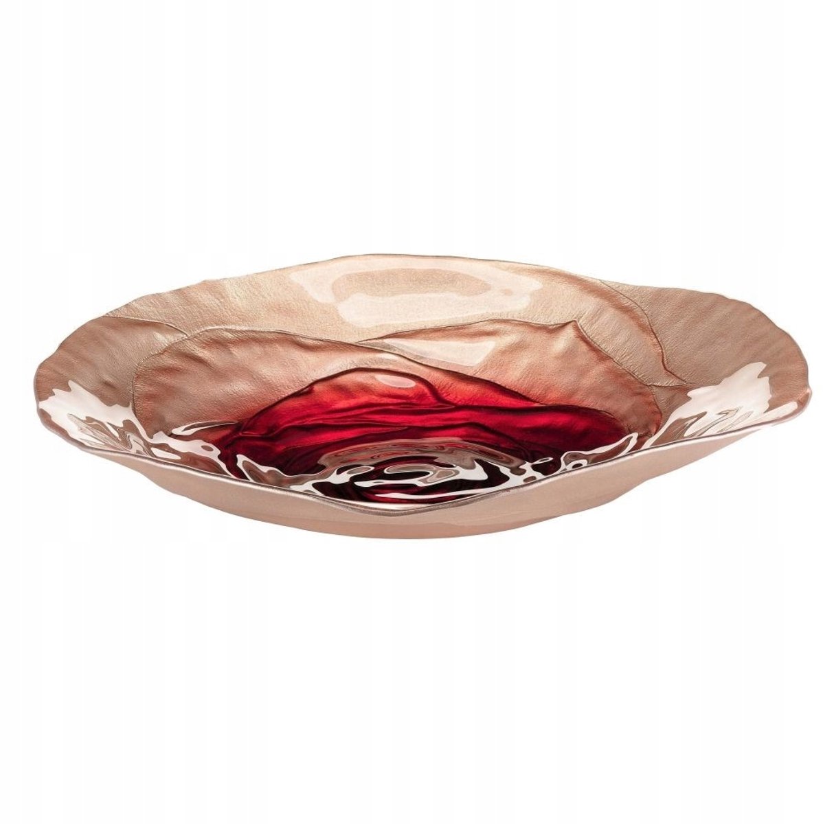 Villa Italia AMANDA Rode Glazen Saladecom - 30 cm