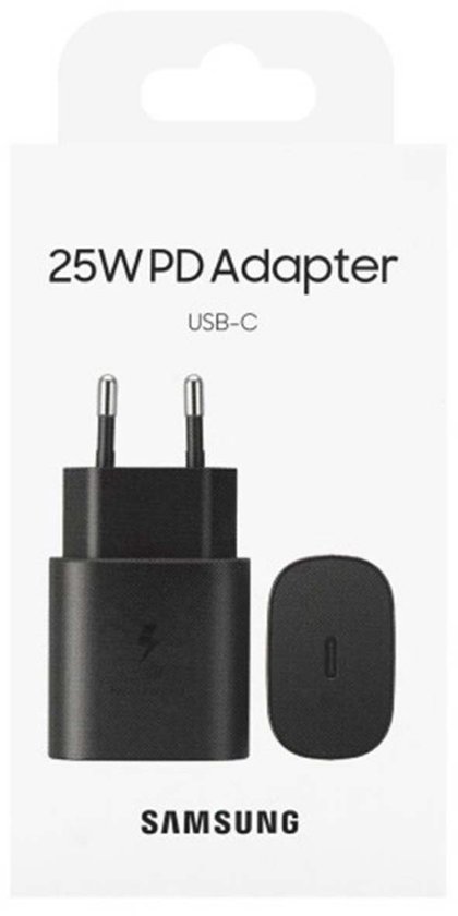 Samsung Universele USB-C adapter/oplader - Snellader (25W) - Zwart