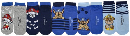 Paw Patrol Sneaker Sokken - 10 Paar