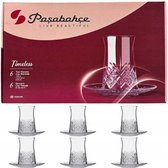 Turkse theeglazenset 12 stuks Pasabahce 170ml