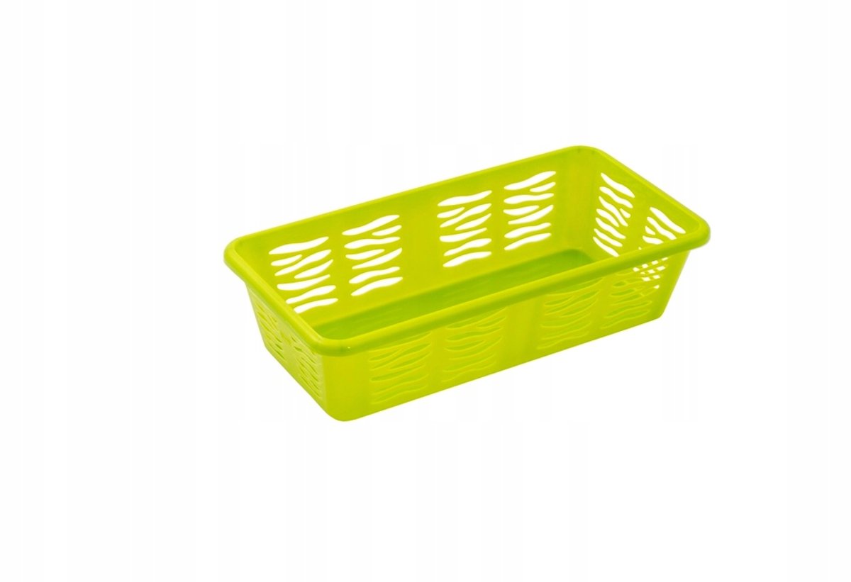 BranQ Zebra Opbergmand - Limoncello Groen - 36x25x14,5cm