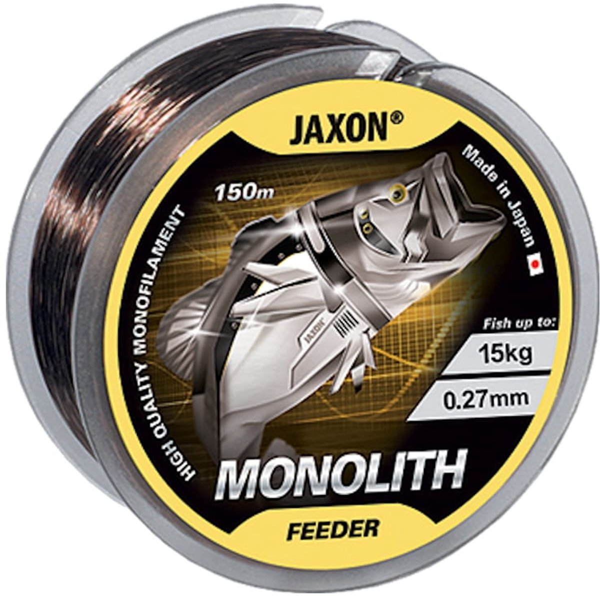 Jaxon Monolith Feeder Vislijn 0.27mm 150m - Sterk & Duurzaam
