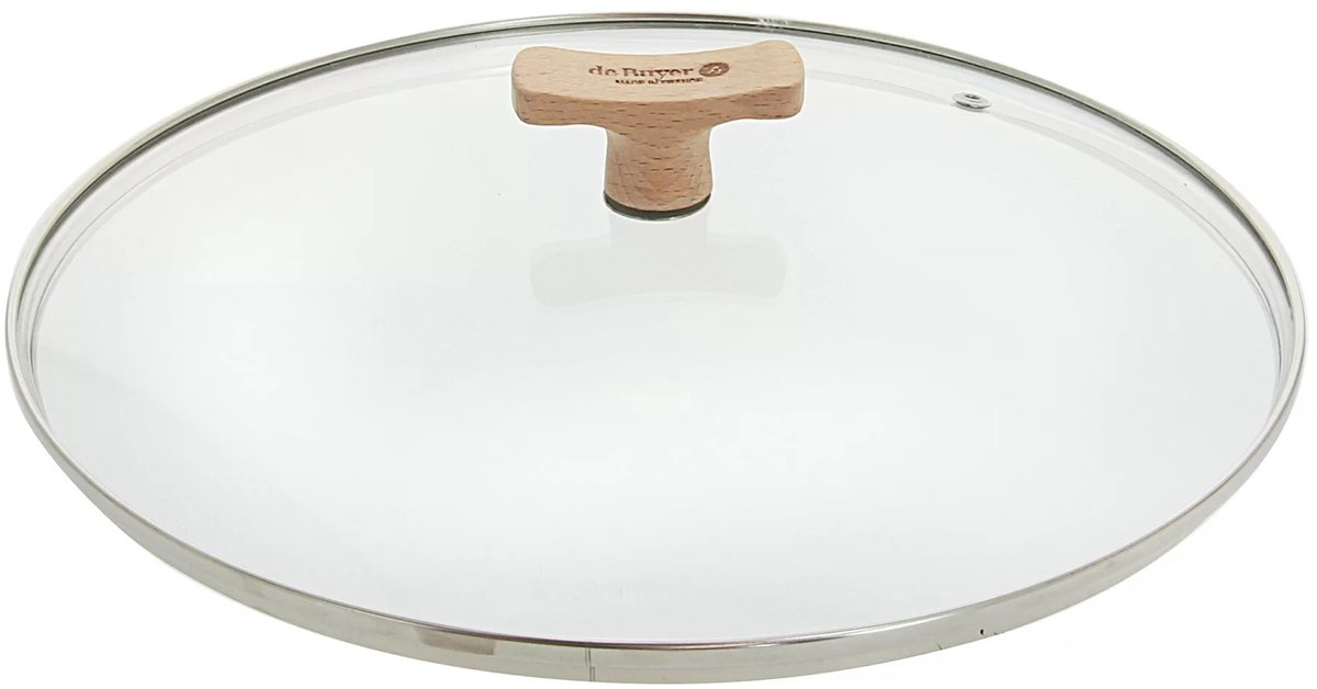 De Buyer Choc B Bois Deksel 32 cm - Koolstofstaal