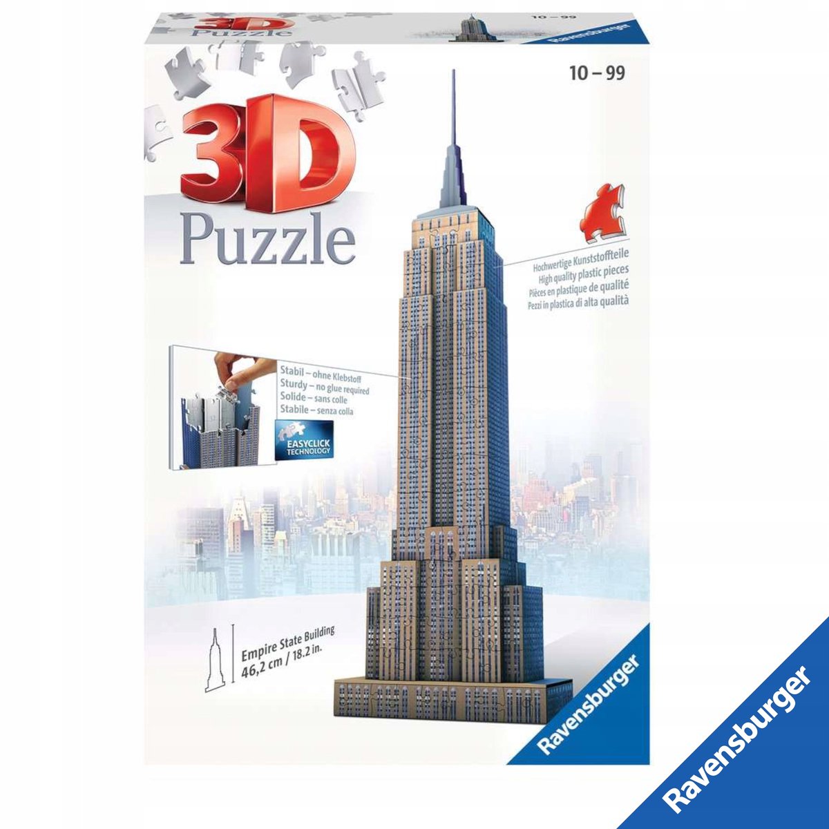 Ravensburger 3D Empire State Building-puzzel - 216 elementen