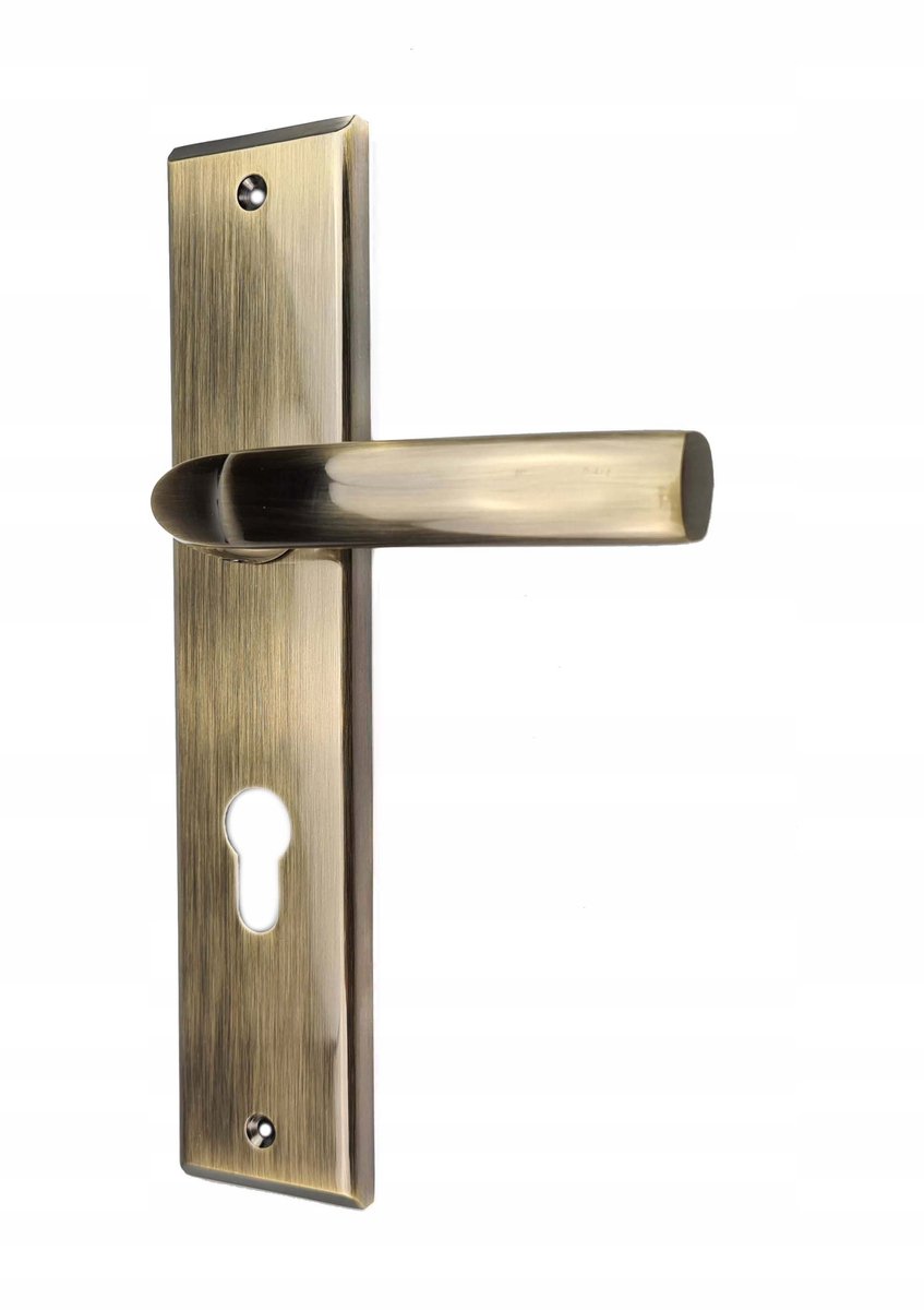 Deurkruk SPACE 72mm Patina Schakels - Zink Aluminium