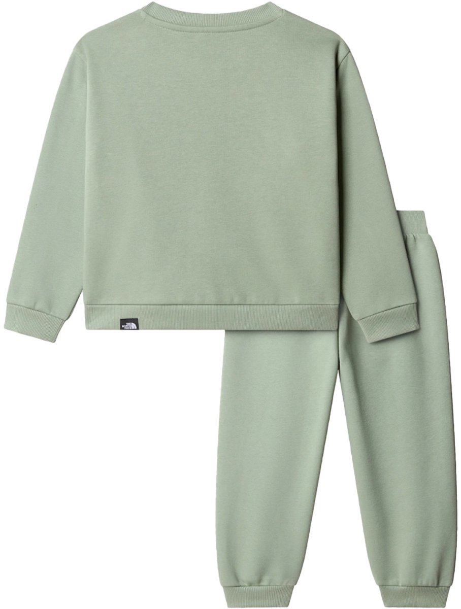 The north face simple dome fleece set in de kleur . Groen