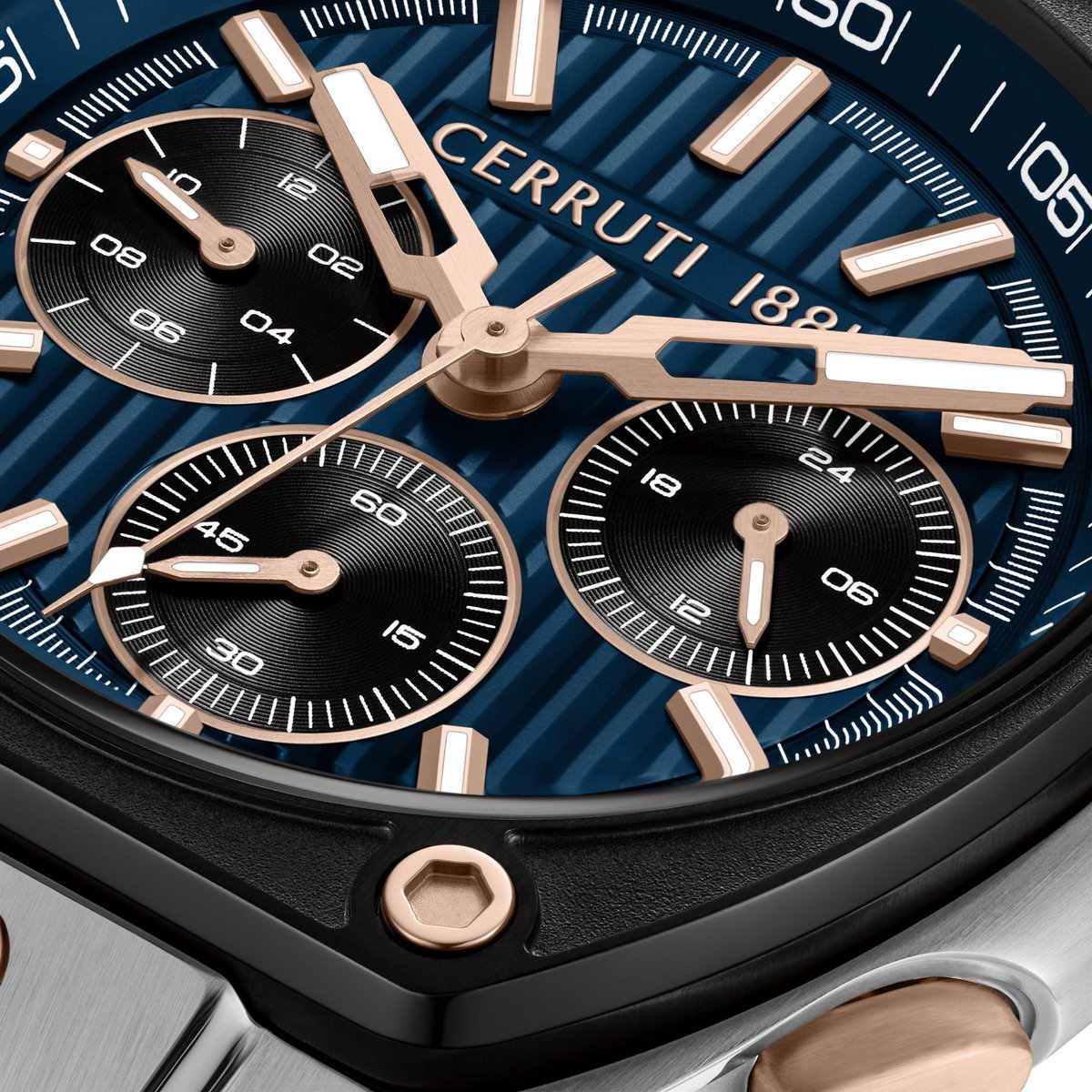 Chronograaf Cavedago Blue