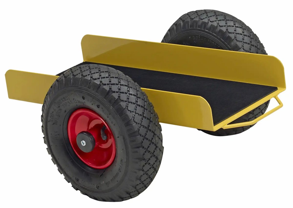 Ravendo Platenroller TW 200 LW - Draagvlak 220x370 mm - 200 kg Draagvermogen