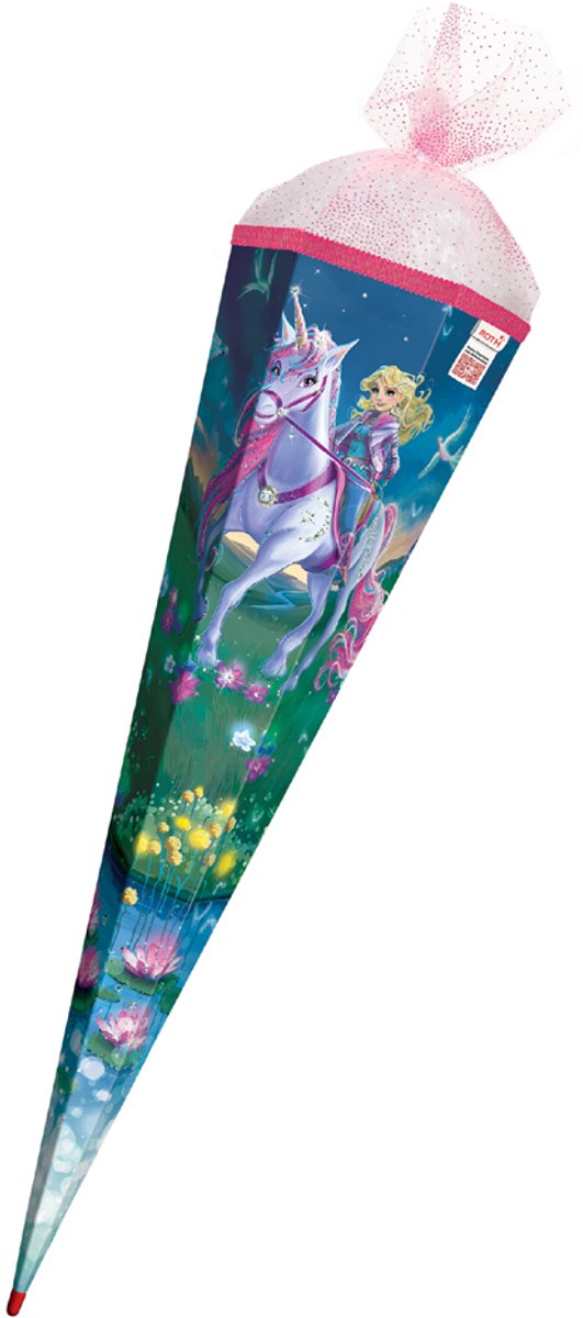 Feestelijke schoenendoos 'Magische eenhoornamazone', 85 cm