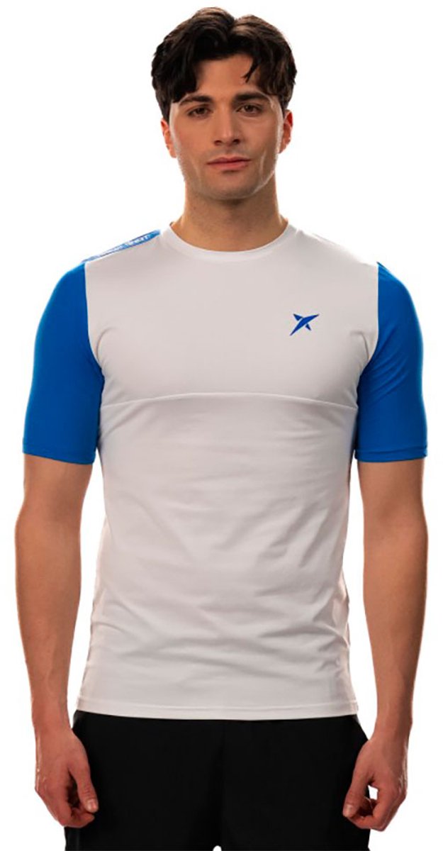 Drop Shot Aker T-shirt Met Korte Mouwen Wit S Man