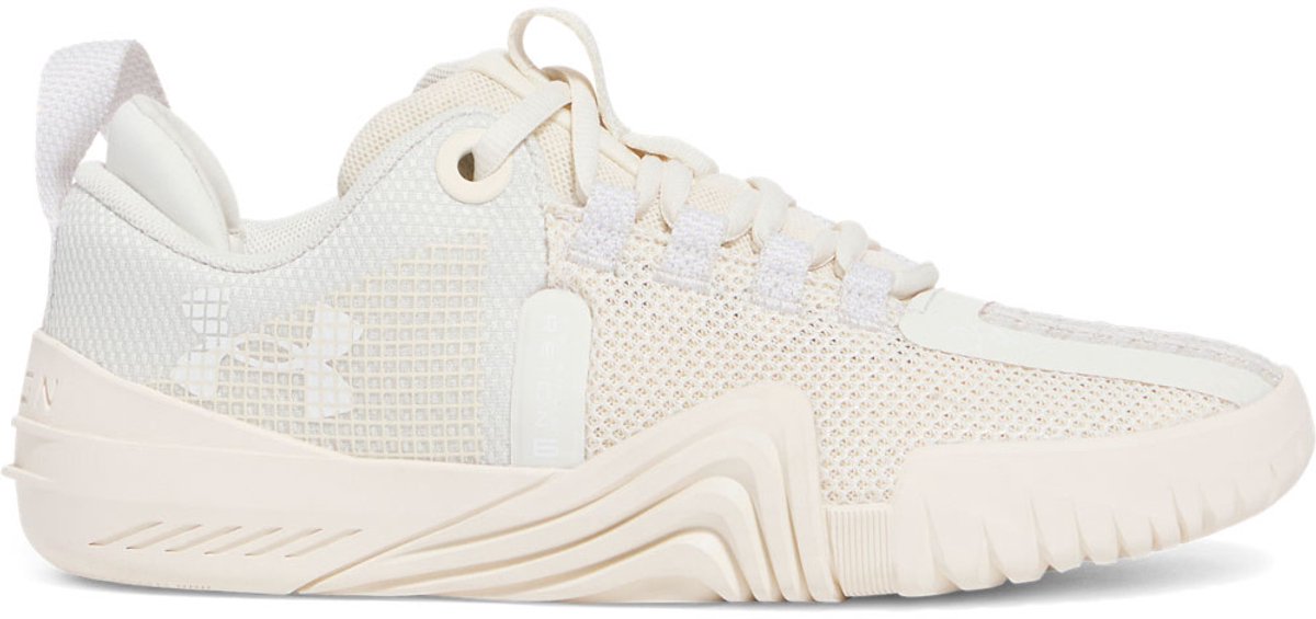 Under Armour Tribase Reign 6 Ivory Dune / Stone / White