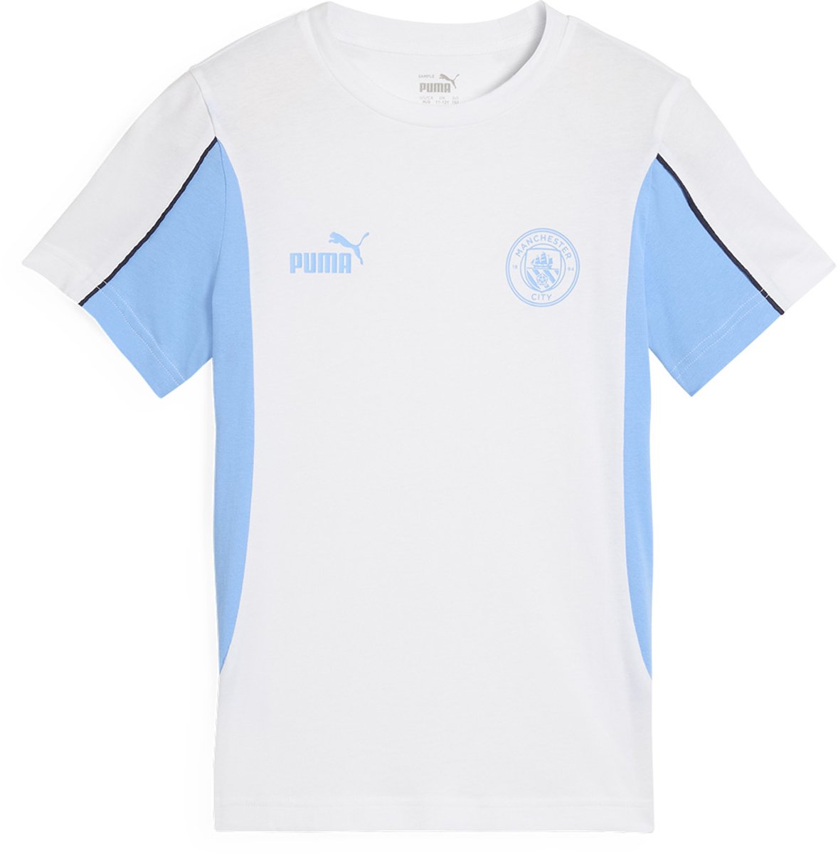 Puma Manchester City Fc Football Archive T-shirt Met Korte Mouwen Wit L Man
