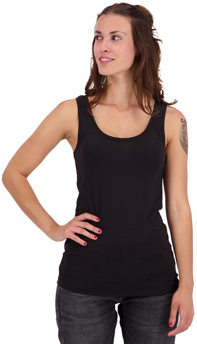G-Star Base r slim tanktop wmn Dames Ondergoed Zwart