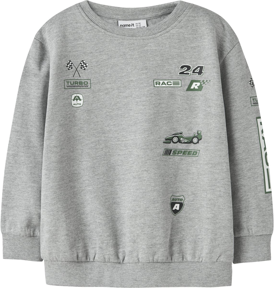 NAME IT - NMMNILIUS LS NREG SWE BRU PB - Jongens - Sweaters
