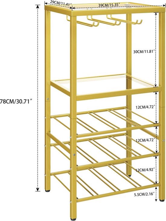 Casier à Vin Mural En Métal Pour Bouteilles De Vin Rouge