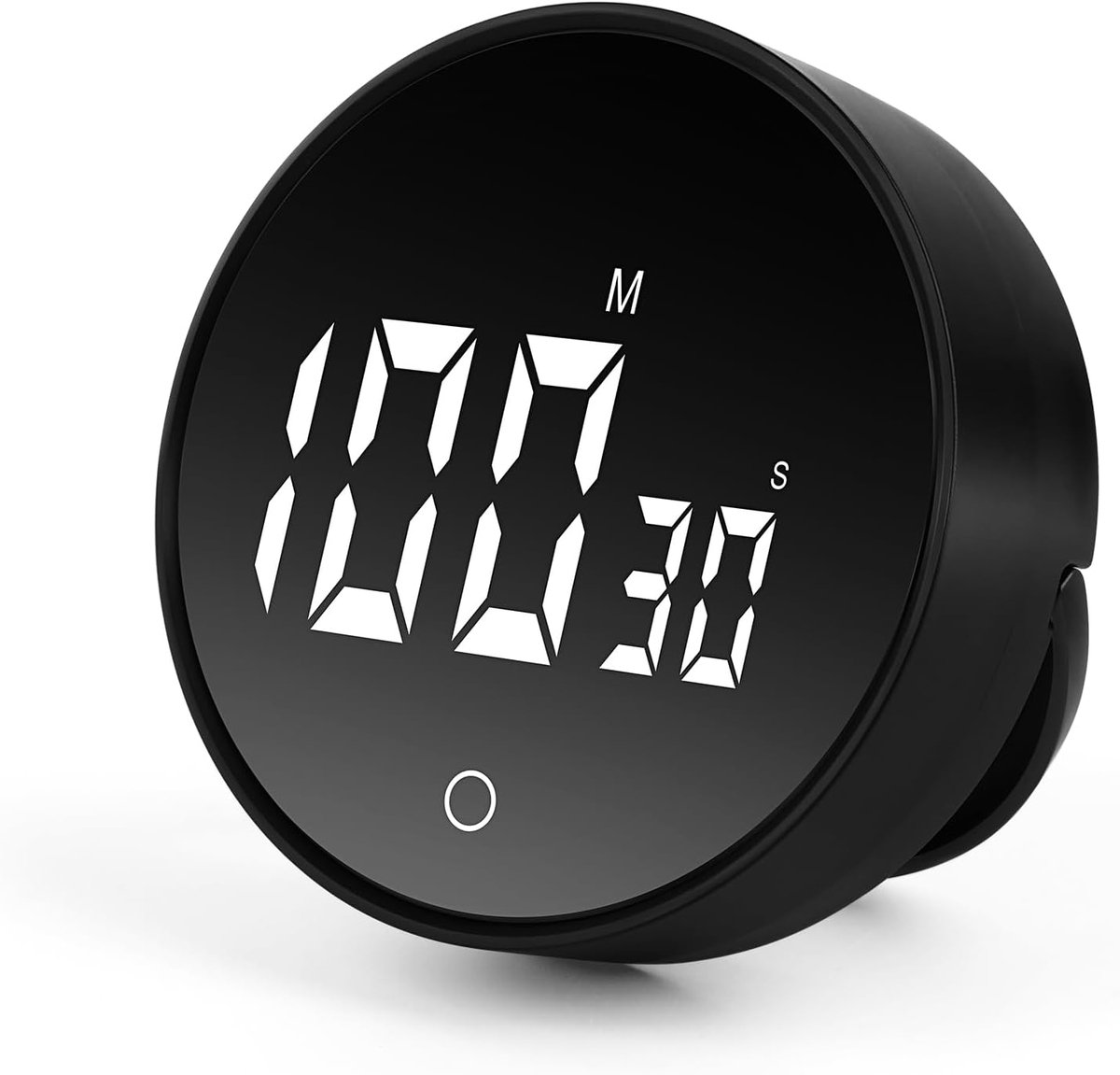 Ynkkvre - Digitale Keukentimer - Magnetische Eiertimer - 199 Minuten Countdown - 3 Volumeniveaus - Korte Tijd Alarmklok - Grote LED Scherm - Voor Thuis Fitness en Klaslokaal