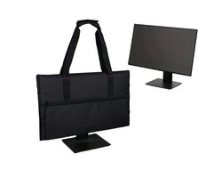 Draagbare opbergtas voor thuiscomputermonitor, alles-in-één verhuistas, geschikt voor een 24-inch monitor