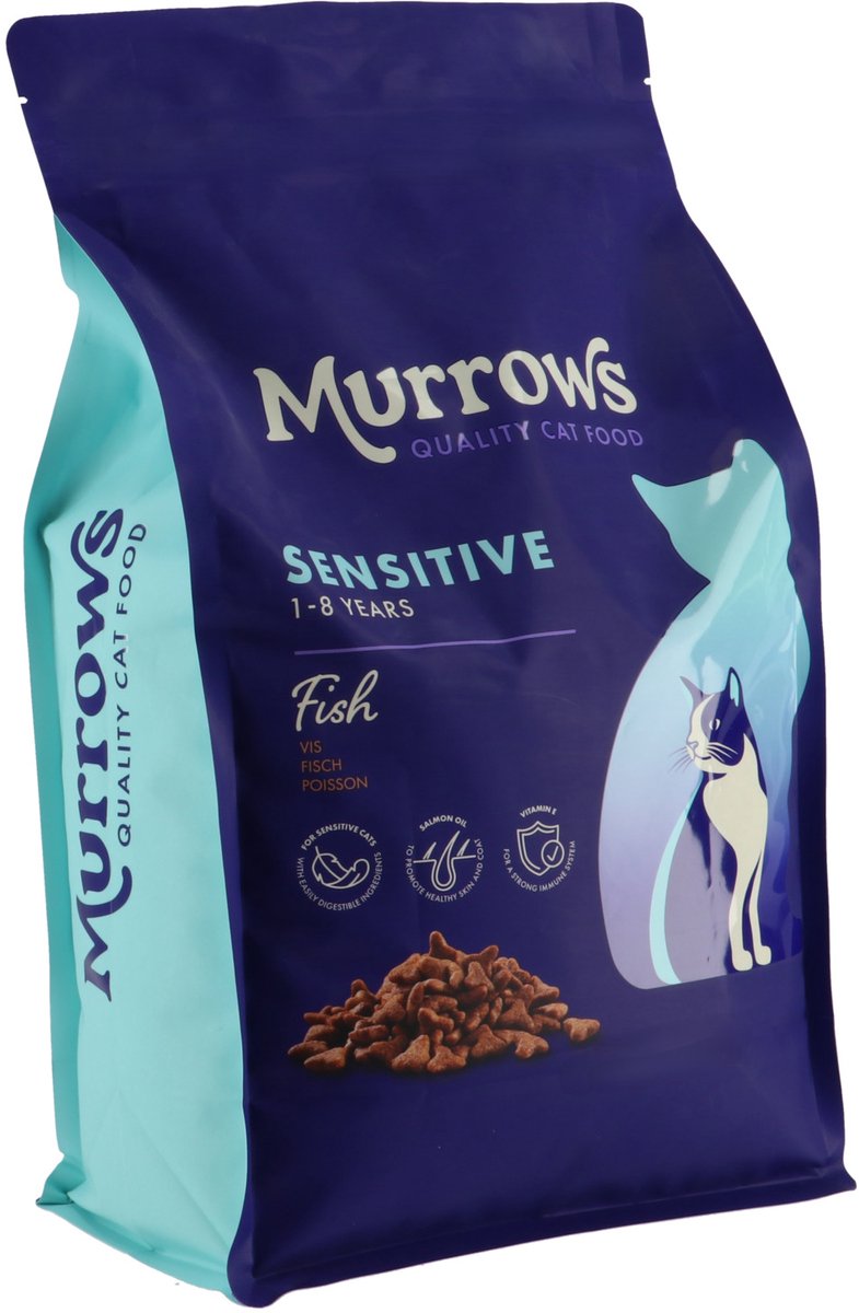 Murrows Murrows Sensitive Vis - Kattenvoer - 2 kg
