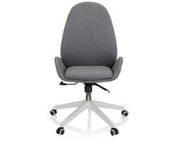 Bureaustoel / draaistoel AVEA I stof grijs hjh OFFICE
