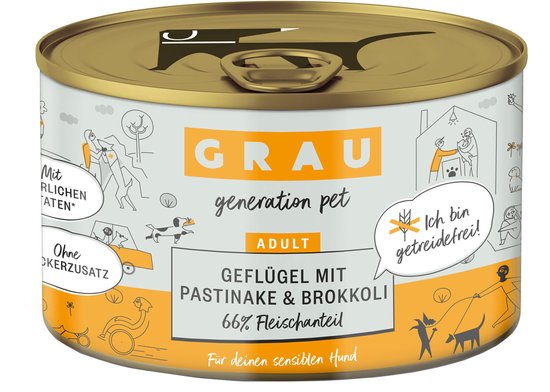 Chicken Bio Dog in paté 400g in can