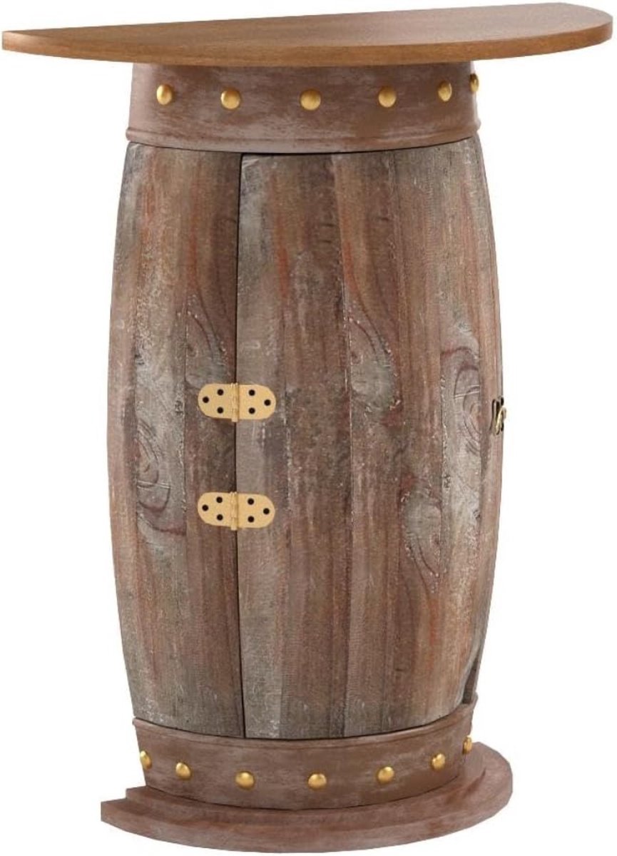 Thuys – Barkast – Drankkast – Barmeubel – 60 x 30 x 75cm – Bruin