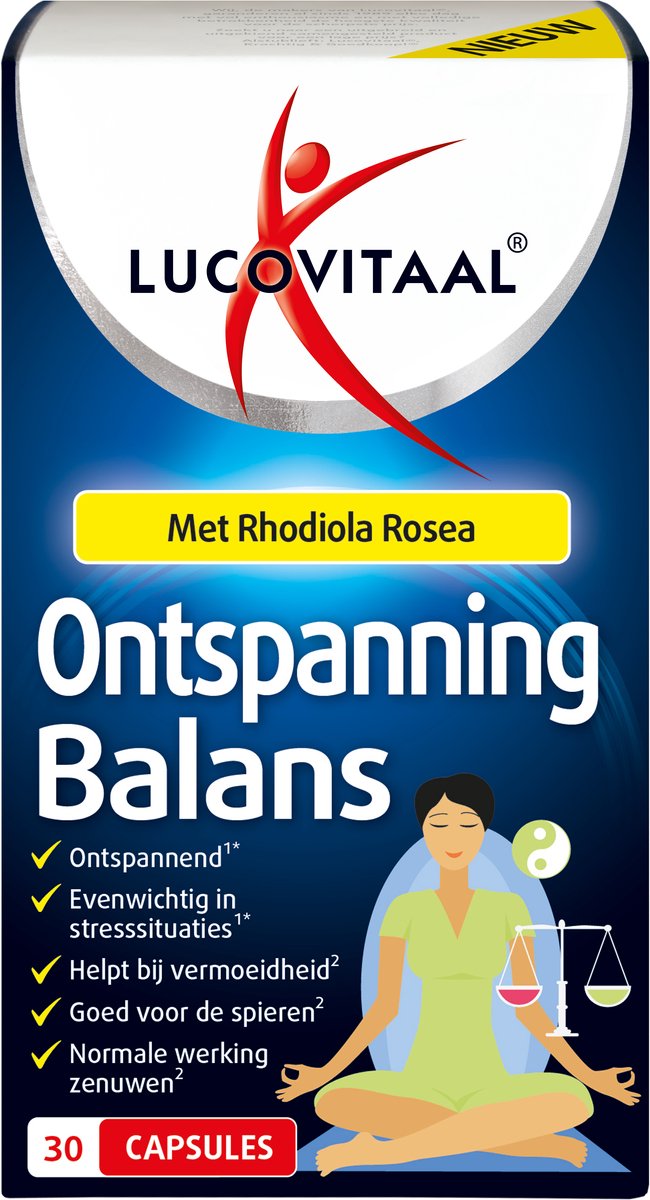 Lucovitaal Voedingssupplementen Ontspanningsbalans Capsules 30Capsules 30Gélules