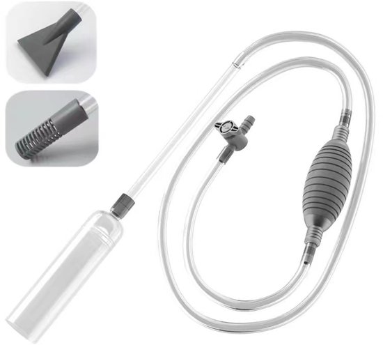 HUKITECH AquaVac - Aquariumstofzuiger - mulmzuiger - mulm - stofzuiger - aquaria - stofzuiger
