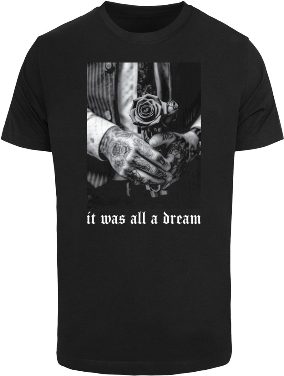 Mister Tee It Was All A Dream Heren T-shirt L Zwart