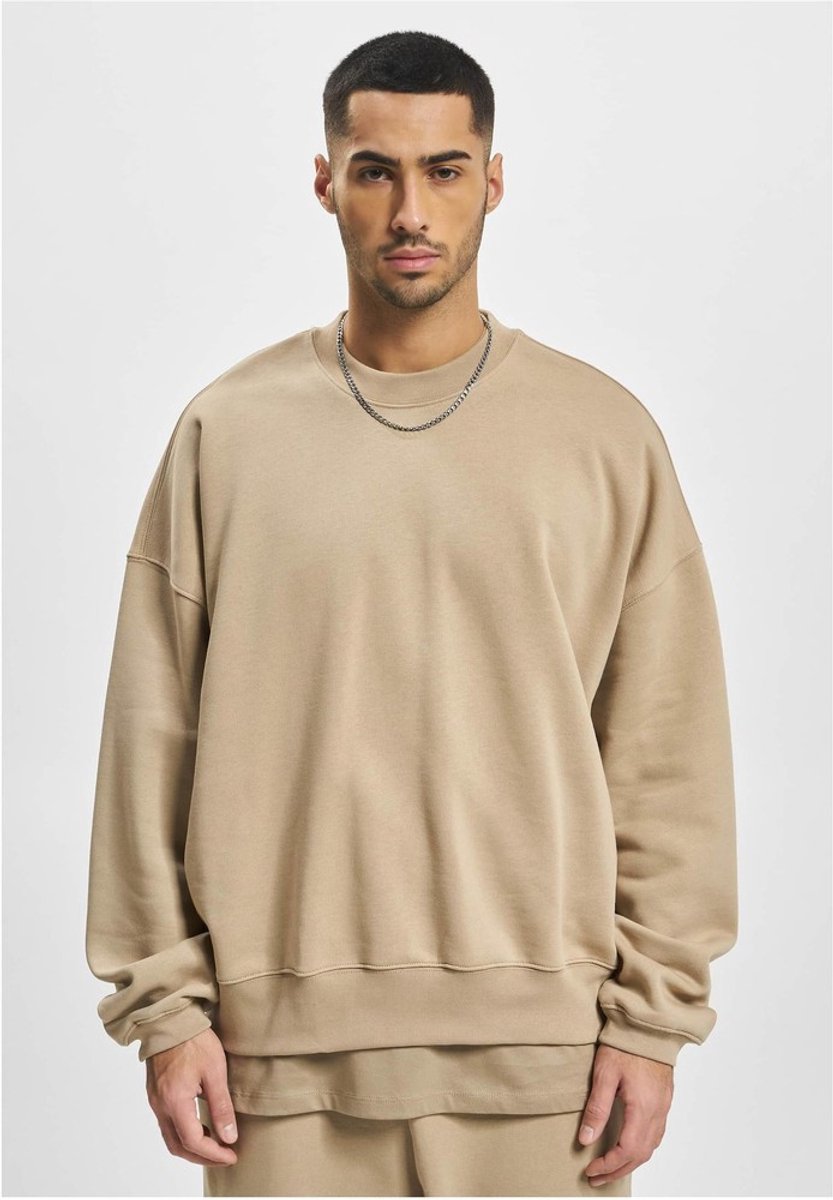 DEF - Basic Crewneck sweater/trui - S - Beige