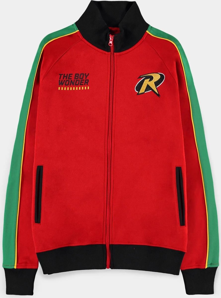 DC Comics Batman - Robin Boy Wonder Trainings jacket - XL - Rood/Groen