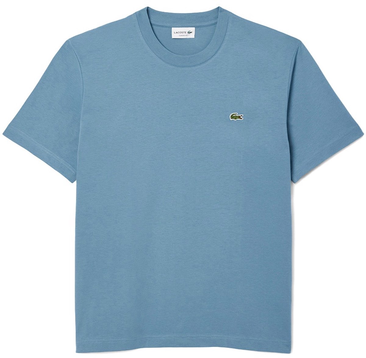 Lacoste heren O-hals shirt crocodile logo IV Blauw