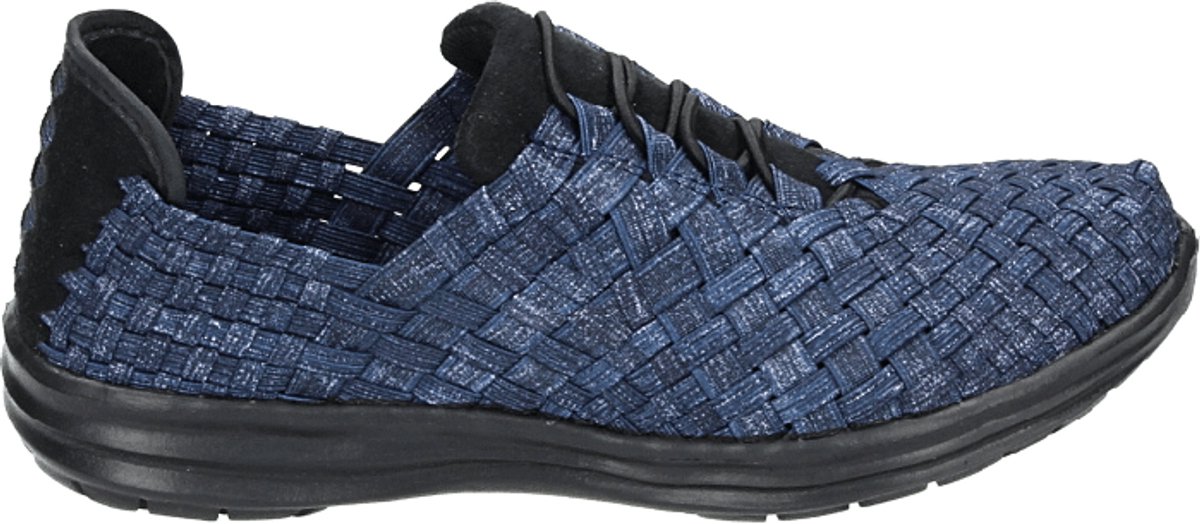 4ccccees - 4CS470014 TURA BALLET - Instappers - Kleur: Blauw - Maat: 39