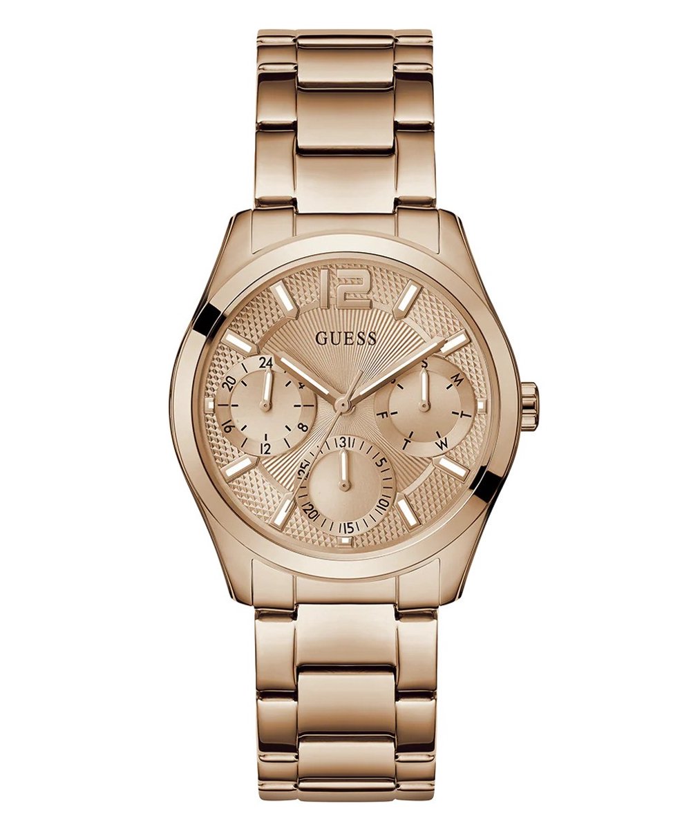 Guess Zoe GW0760L3 Horloge - Staal - Rosékleurig - Ø 38 mm