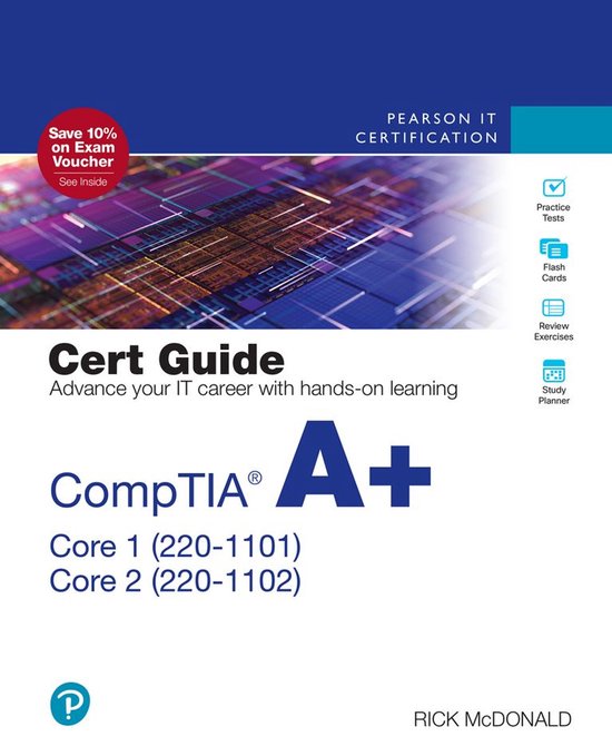 CompTIA A+ Core 1 (220-1101) and Core 2 (220-1102) Cert Guid ... - cover