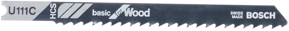 Bosch - Decoupeerzaagblad U 111 C Basic for Wood