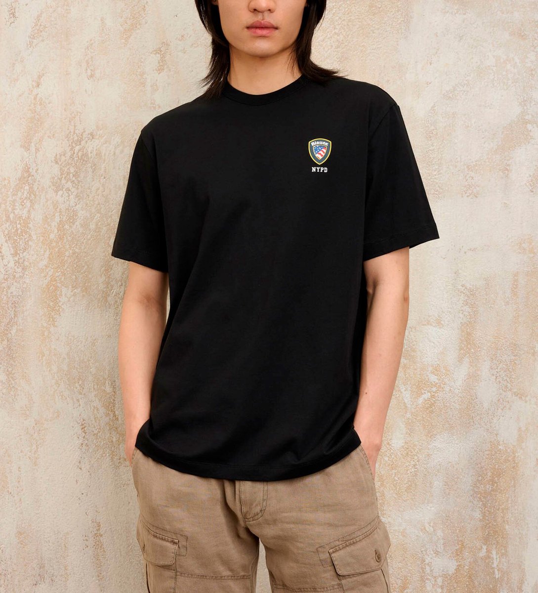 NYPD Shield Tee Short Sleeve - Black T-Shirts