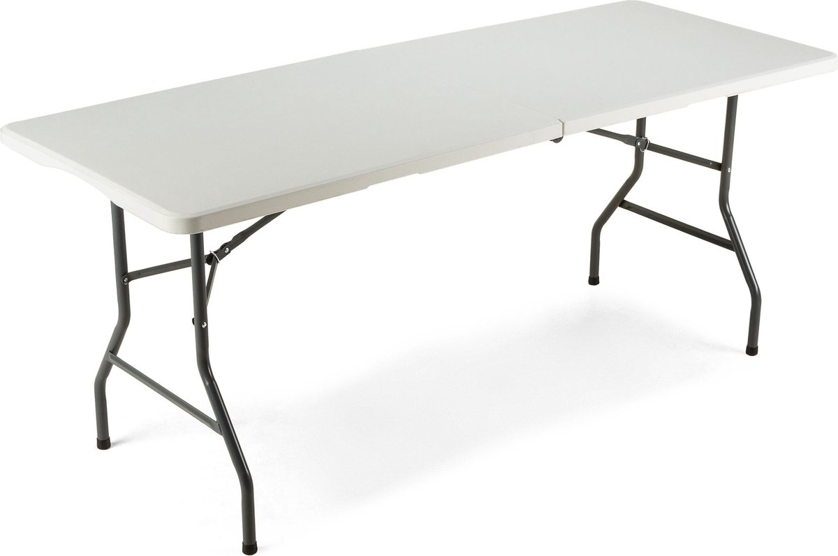 Outtec® Inklapbare Tafel - Vouwtafel - Klaptafel - Campingtafel - Plooitafel - Partytafel - Buffettafel - 180 x 70 x 74 cm