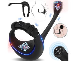 Verstelbare-Lul-Anaal-Vibrator-Butt-Plug-Prostaat-Massage-Seks-Koppel-Speelgoed