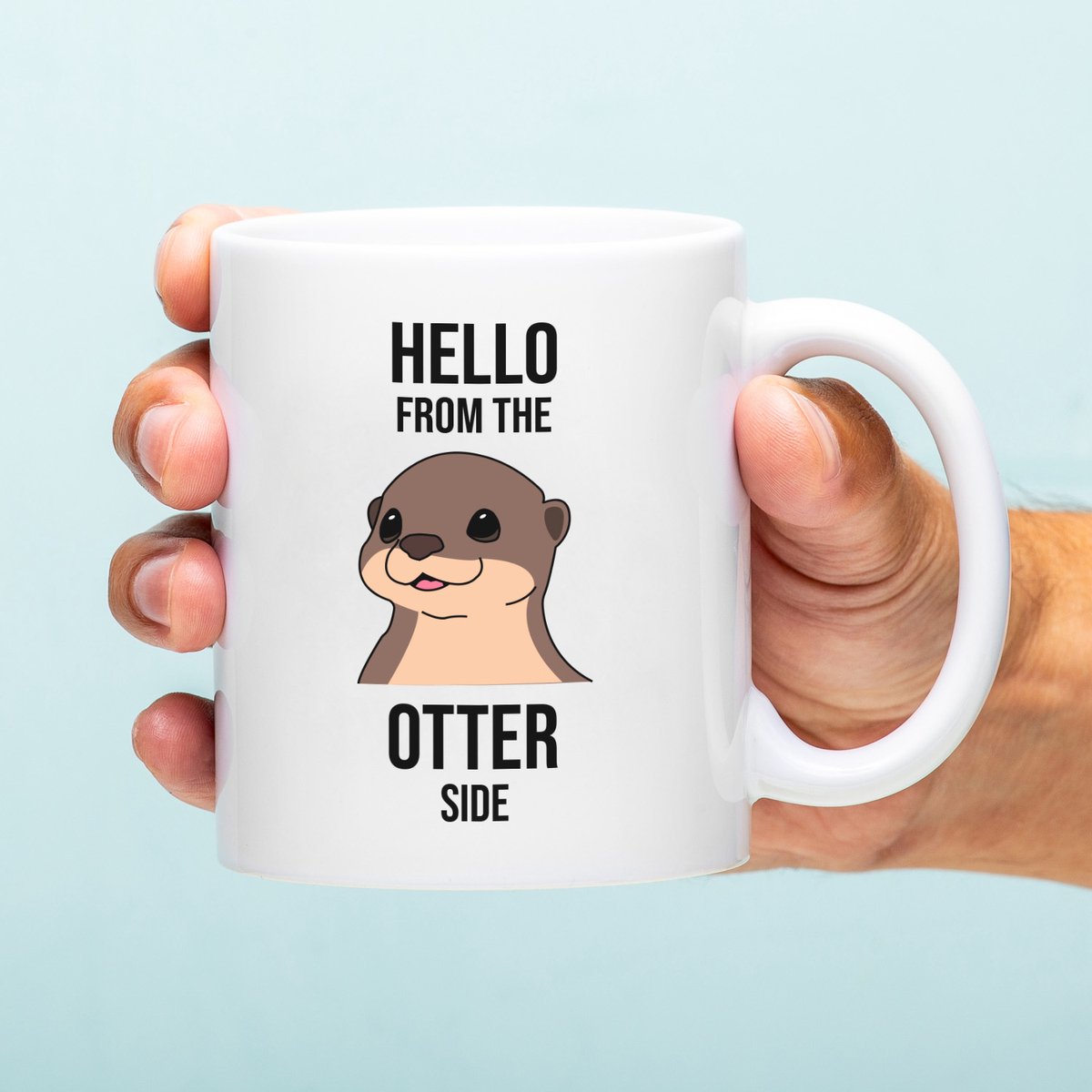 Ditverzinjeniet.nl Mok Hello From The Otter Side