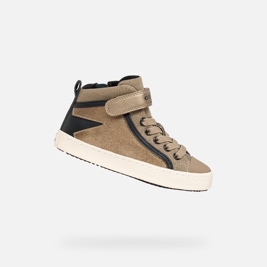 Baskets J944GM - J KALISPERA FILLE GEOX goud