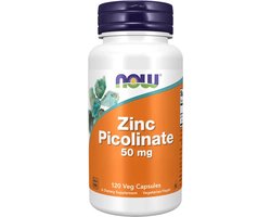 Now Foods - Zinc Picolinate 50 mg - 120 Vegicaps